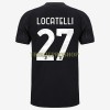 Original Fußballtrikot Juventus Manuel Locatelli 27 Auswärtstrikot 2021-22 Für Herren